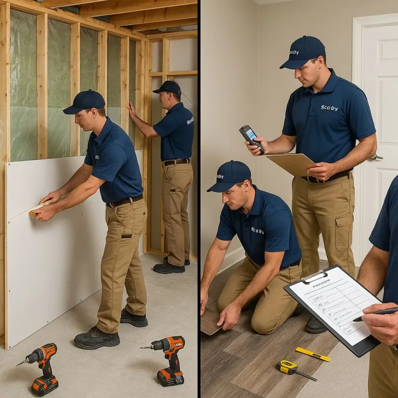 Repairs and Reconstruction process in Bonny Doon, CA